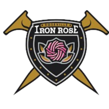 铁玫瑰女足logo
